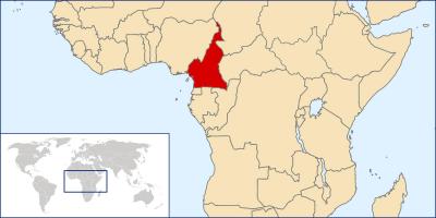 Carte du Cameroun emplacement